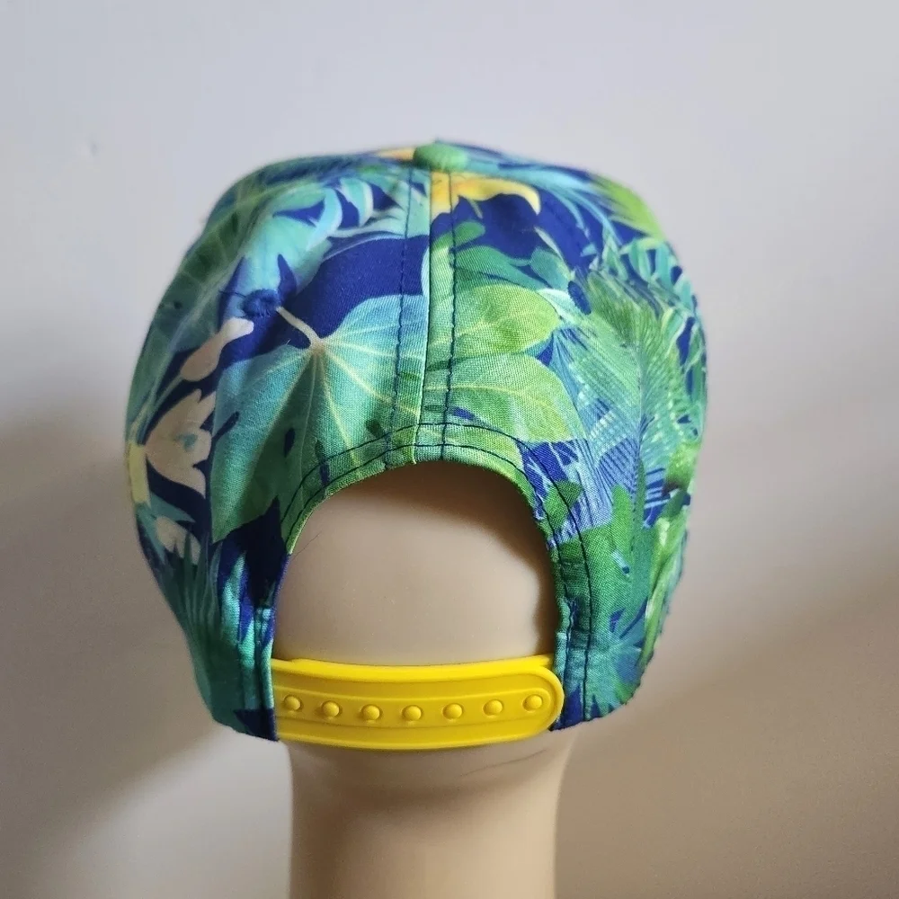 Nickelodeon SpongeBob Squarepants Tropical Blue Green Baseball Hat Cap